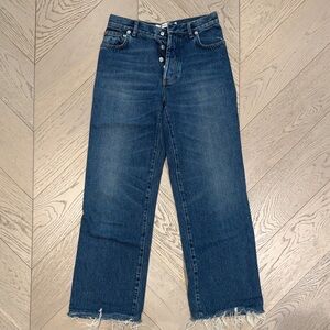 Dior Straight-Leg Women’s Jeans - Blue Wash